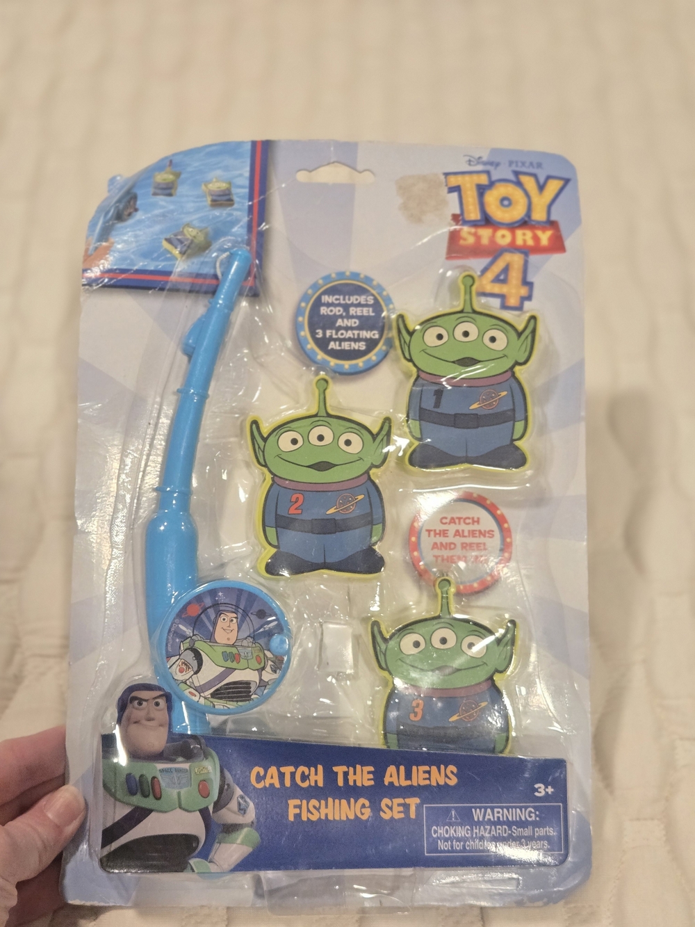 Toy Story 4 New in Package Catch The Alien Fishing Set Collectable Bath Toy